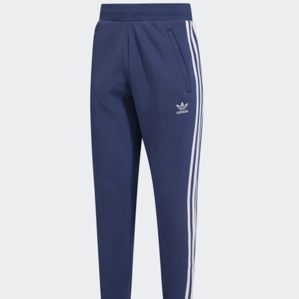 Blue adidas pants